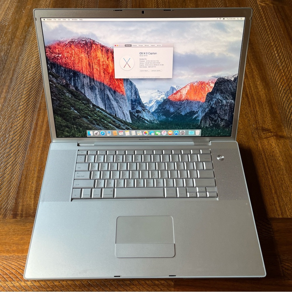 17” Apple MacBook Pro Laptop A1261 BTO/CTO